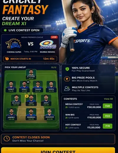 9abet (9 abet) fantasy cricket & matchday visual 3